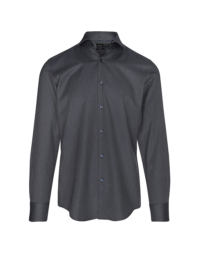 Camisa Slim Fit azul oscuro 44