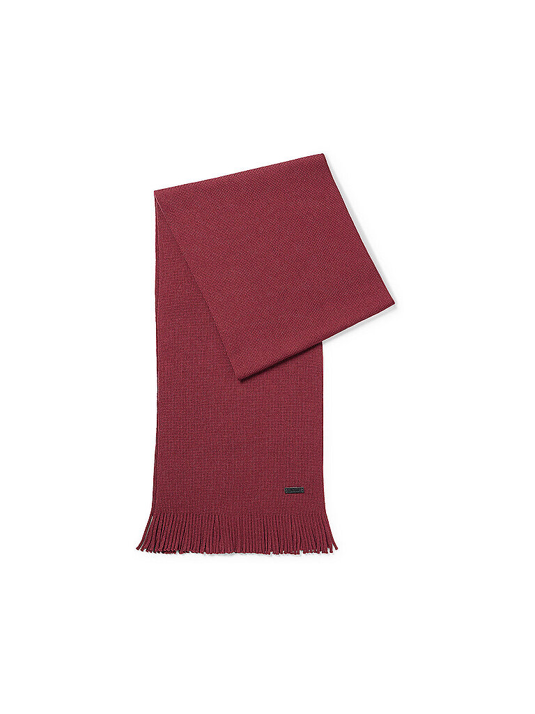 Boss Bufanda ALBAS rojo oscuro