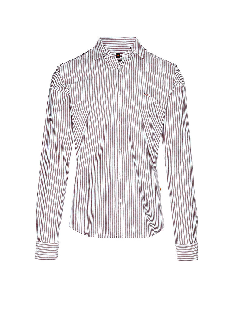 BOSS Camisa Slim Fit MYSOFT_2_M rojo