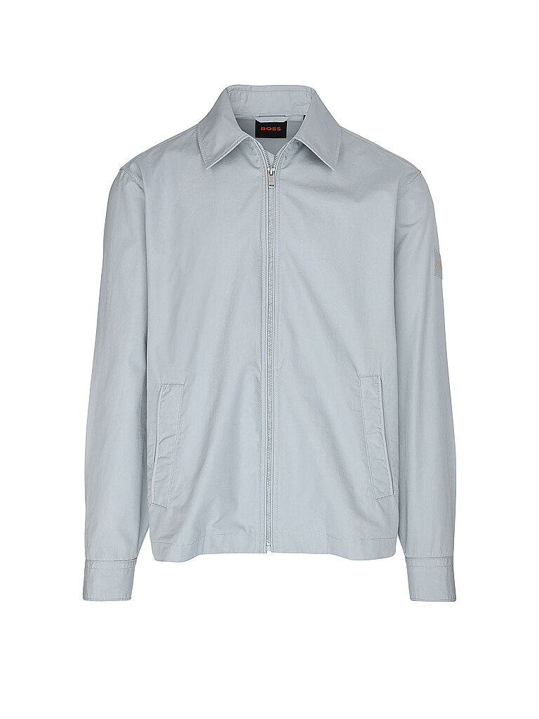 BOSS Sobrecamisa azul claro