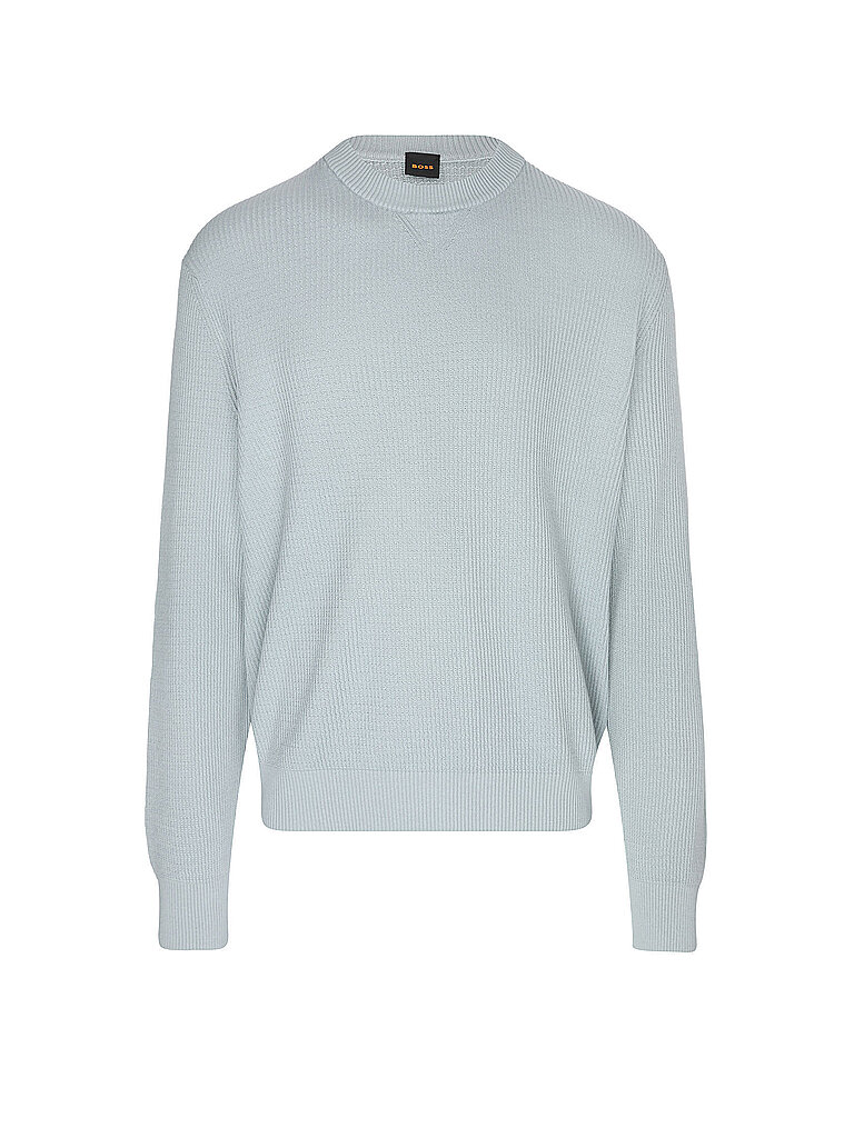 BOSS Pullover AKIPANO azul claro
