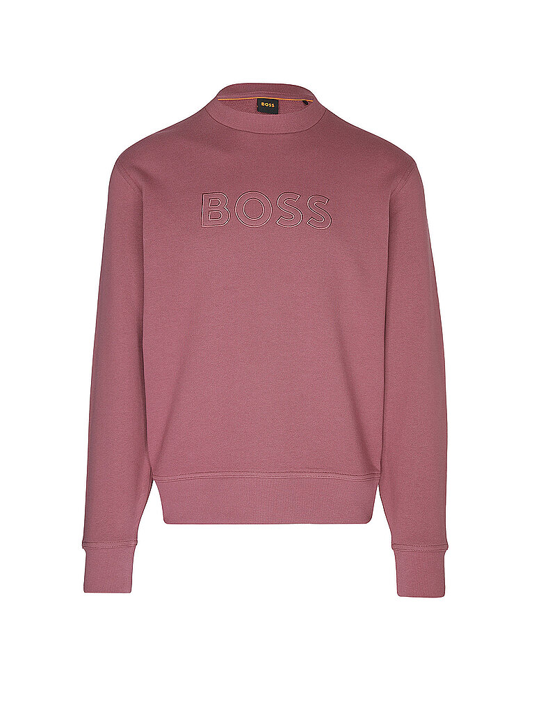 BOSS Sweater WE_LOGO rojo