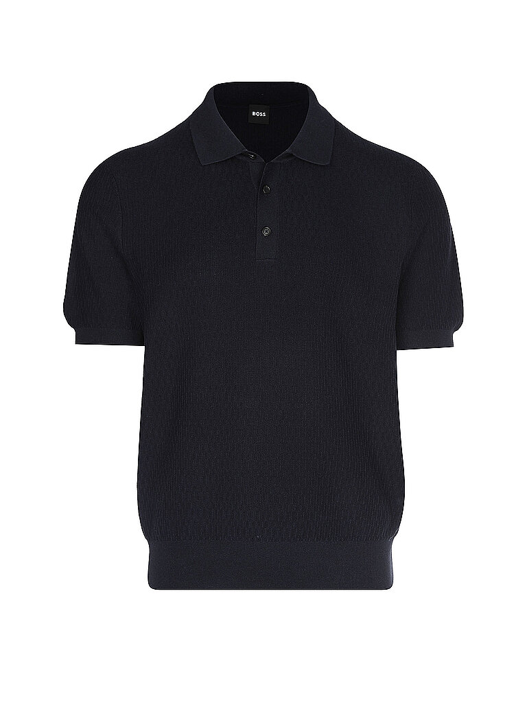 BOSS Poloshirt H-LURAZIO azul oscuro