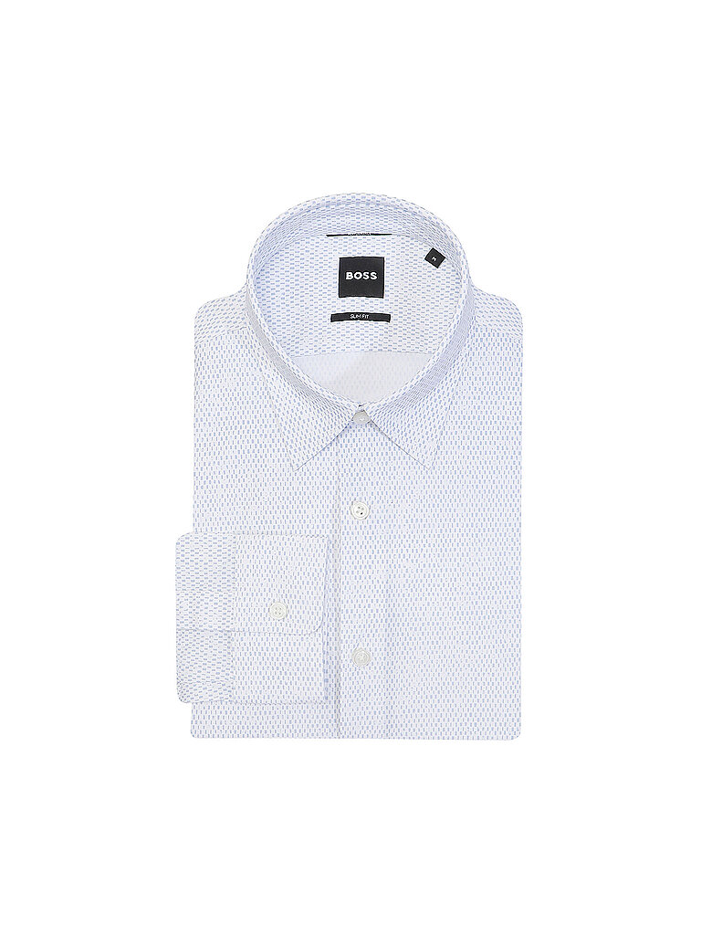 BOSS Camisa Slim Fit ROAN azul claro