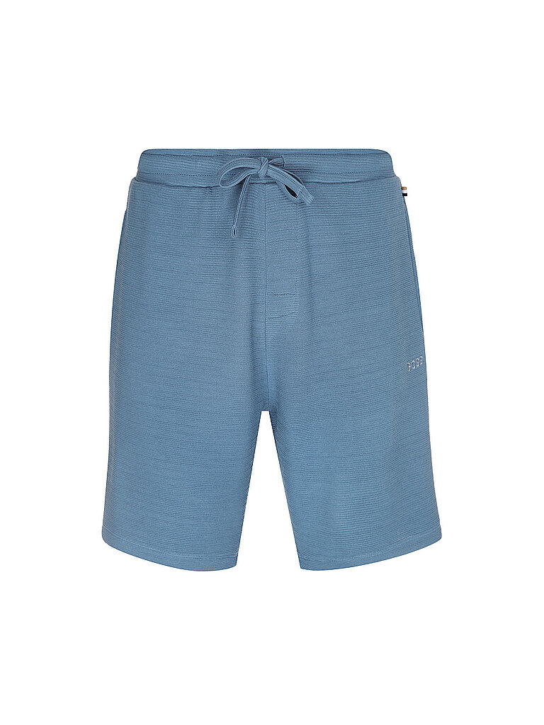BOSS Pantalones de pijama - Shorts azul
