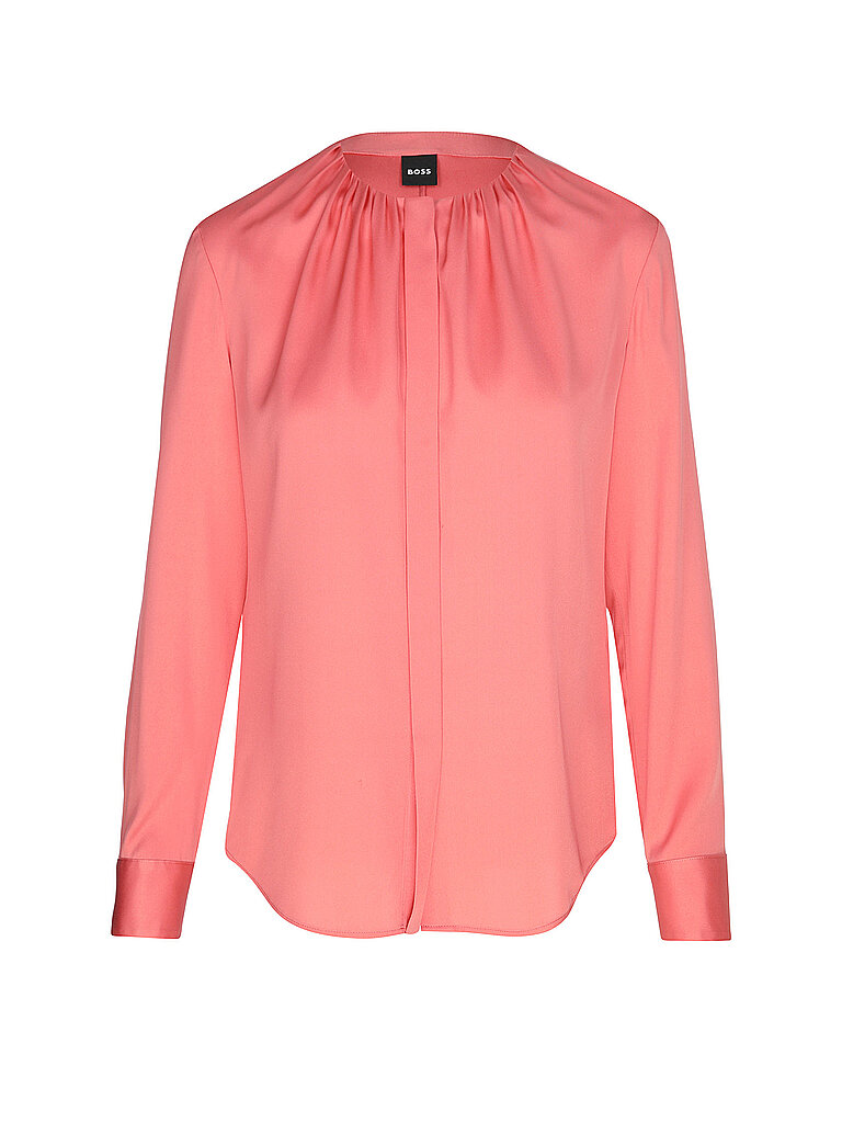 BOSS Blusa de seda BANORAH rojo