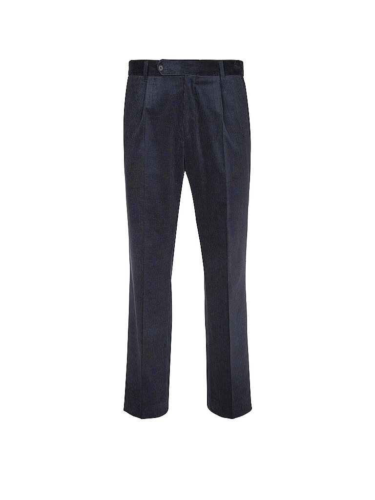 BOSS Pantalón de traje C-PERINO azul oscuro