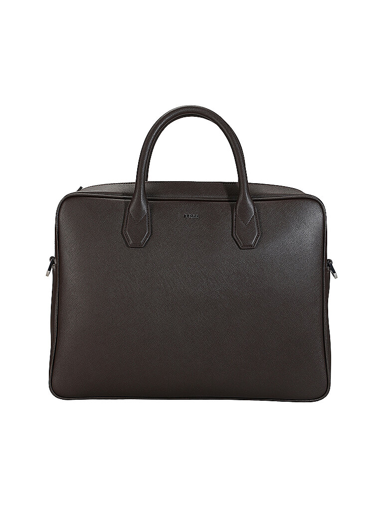 BOSS Bolso de piel - Maletín para portátil NORTHON marrón