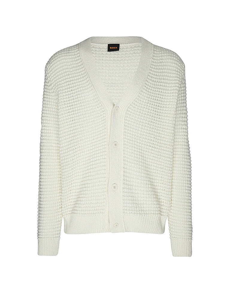 BOSS Cardigan KORSICO crema