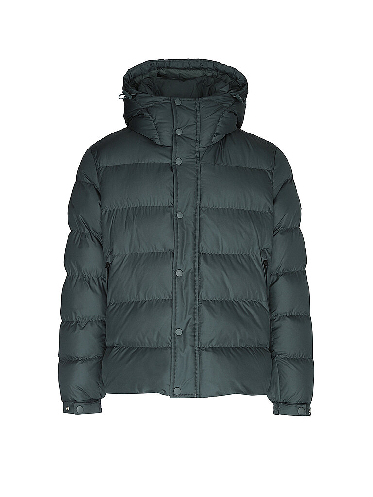 BOSS Chaqueta acolchada OMARIS1 verde oscuro