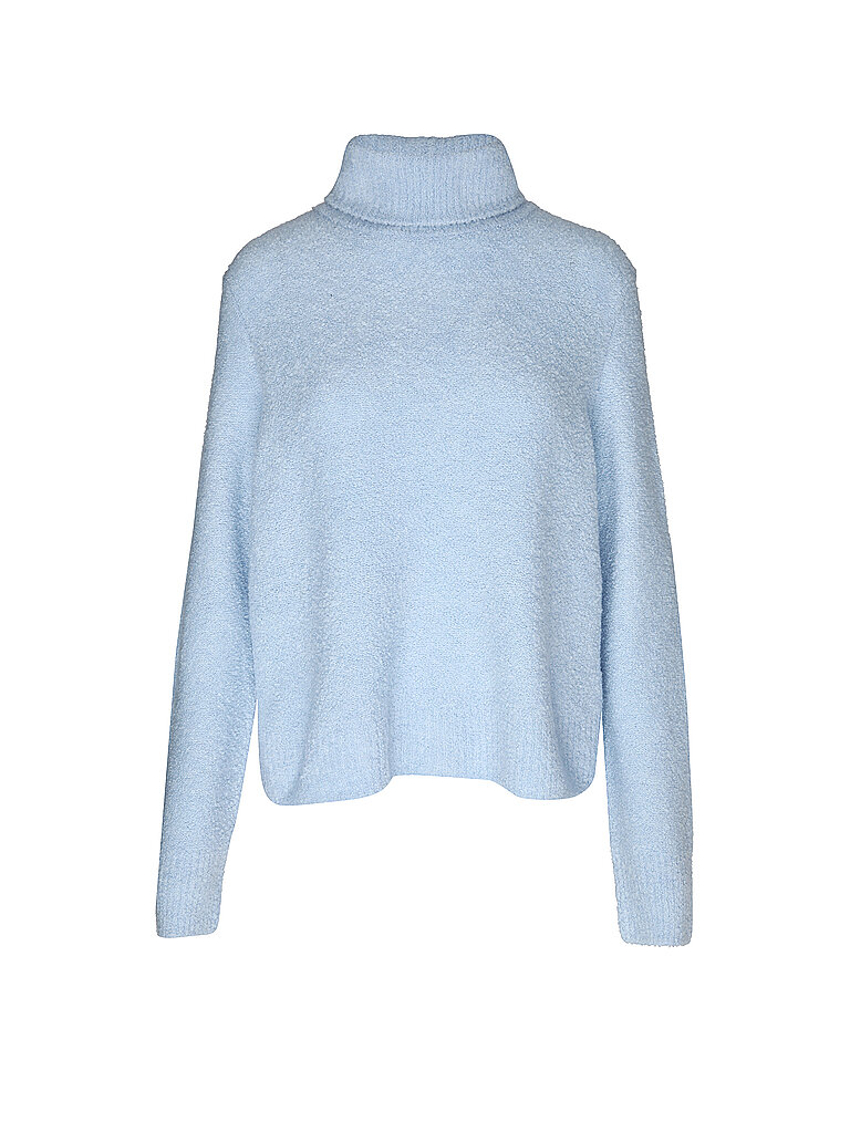 BOSS Jersey de cuello alto FUBRINI azul claro