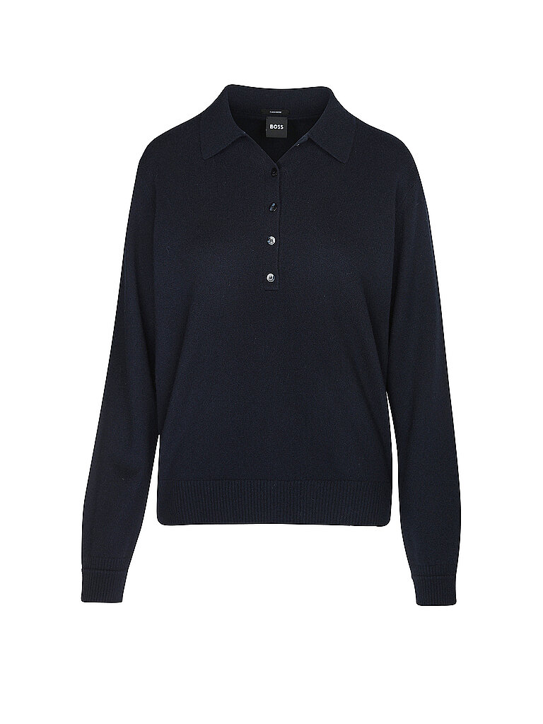 BOSS Polo FALONSI azul oscuro