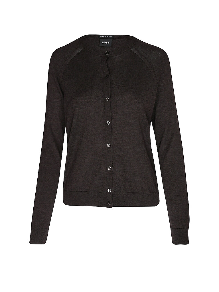 BOSS Cardigan FONAMI marrón