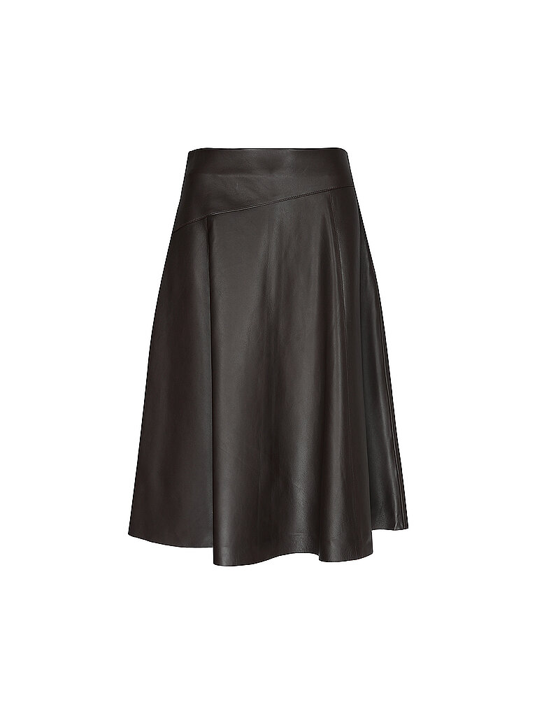BOSS Falda efecto piel SEKANA marrón