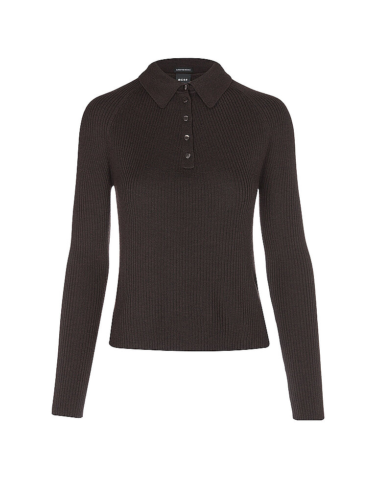 BOSS Pullover FAELINA marrón