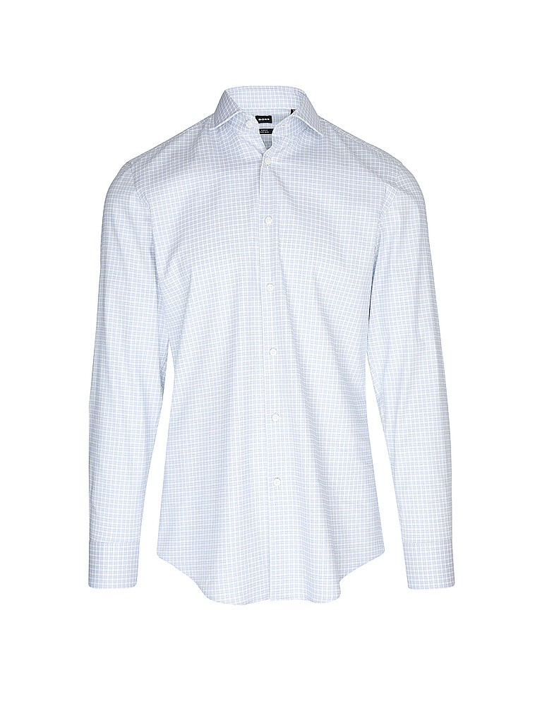 BOSS Camisa Slim Fit azul claro