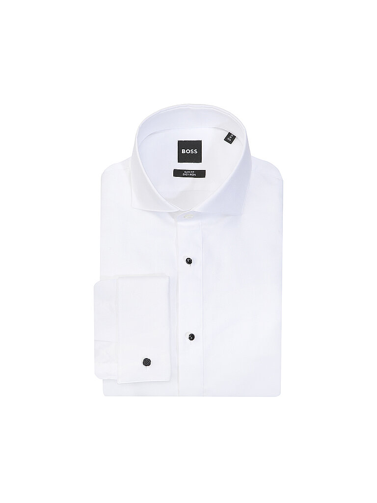 BOSS Camisa Slim FIT HANK blanco