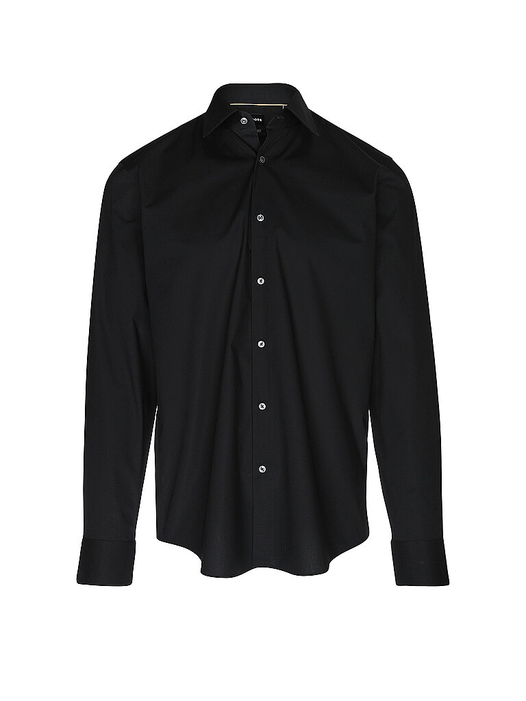 BOSS Camisa Regular Fit JOE negro