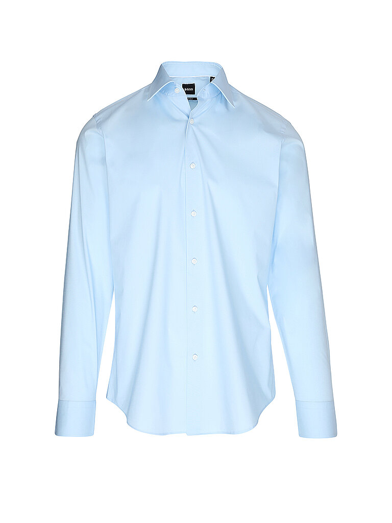 BOSS Camisa Regular Fit JOE azul claro