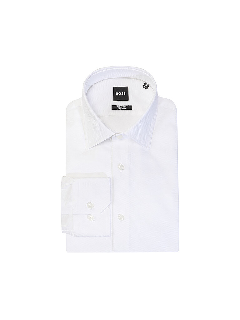 BOSS Camisa Regular Fit JOE blanco