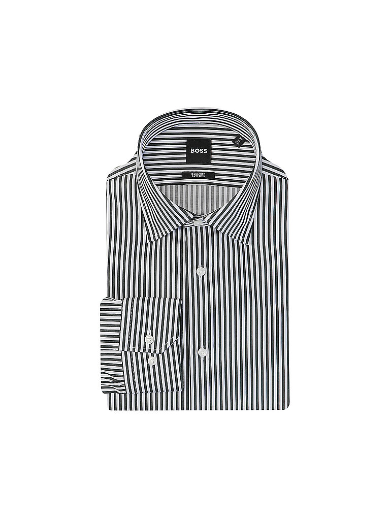 BOSS Camisa Regular Fit JOE verde oscuro