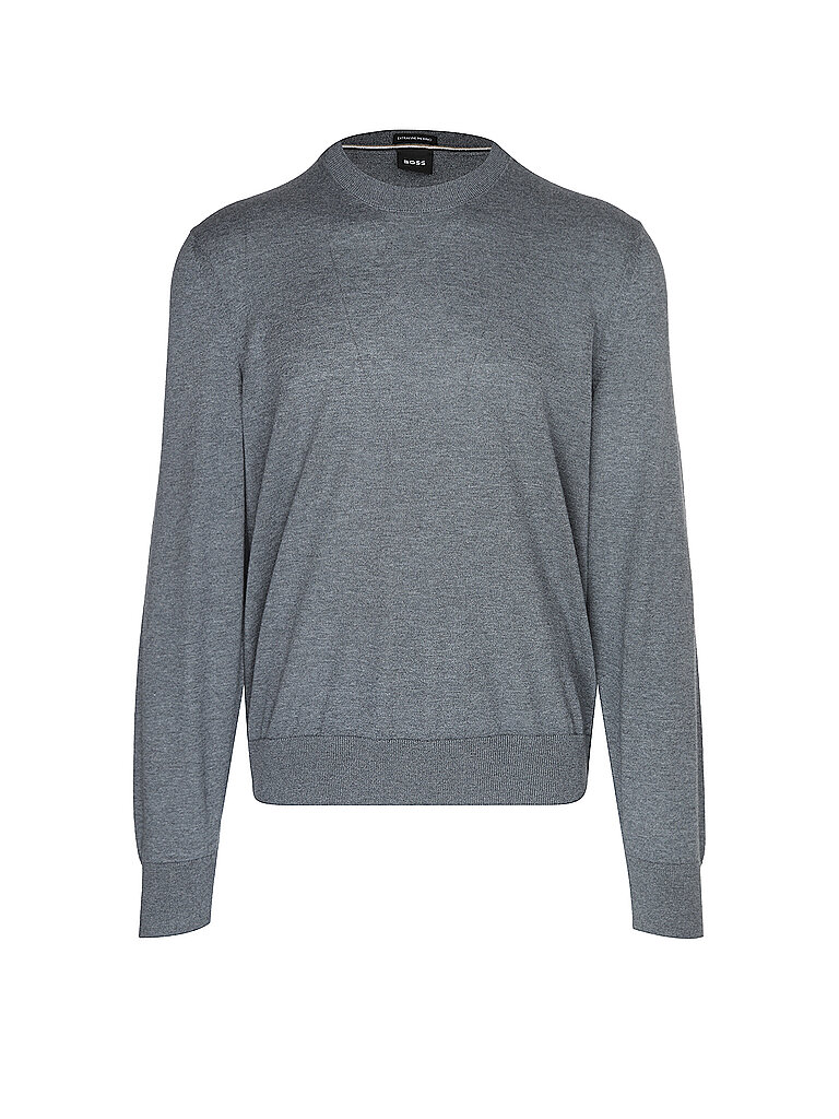 Boss Pullover H-LENO gris M