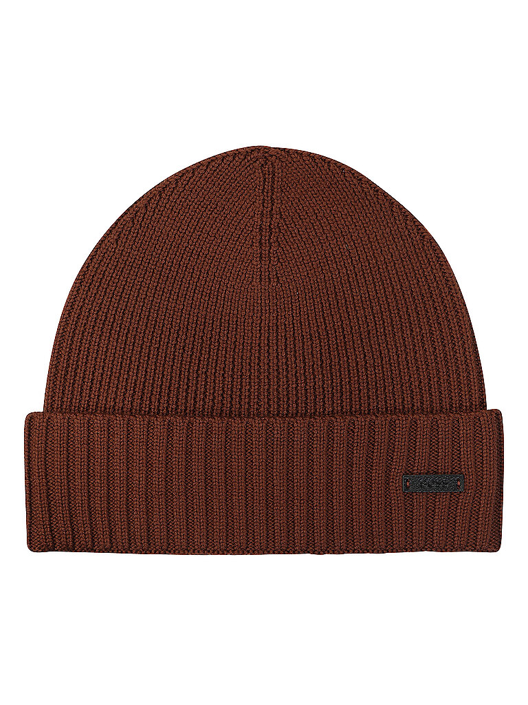BOSS Gorro - Gorro FATI marrón claro