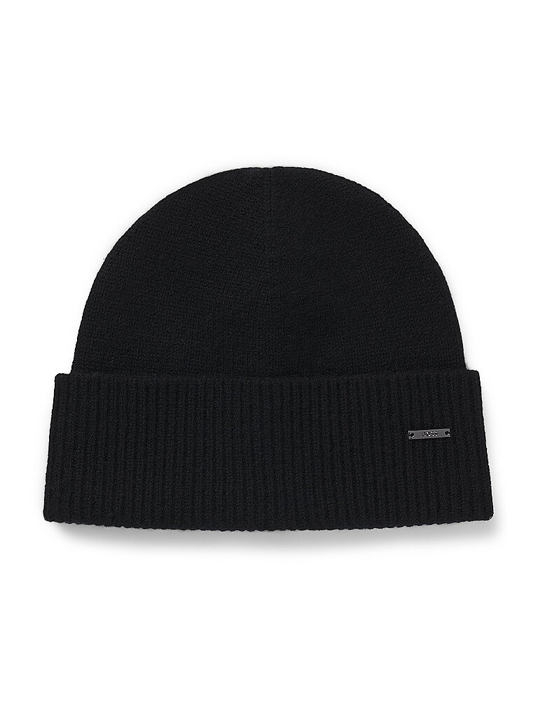 BOSS Gorro de cachemira - Gorro HONESTO negro