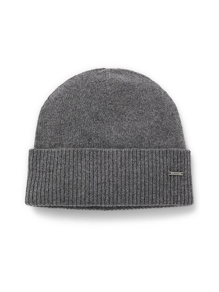 BOSS Gorro de cachemira - HONESTO gris
