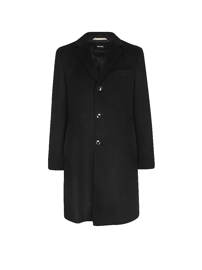 BOSS | Abrigo de lana HYDE | Negro