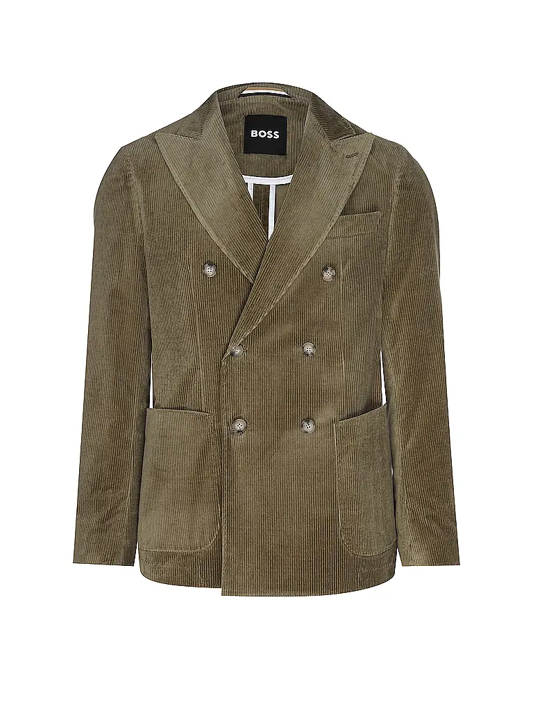 BOSS | Americana Slim Fit C-HANRY | Oliva