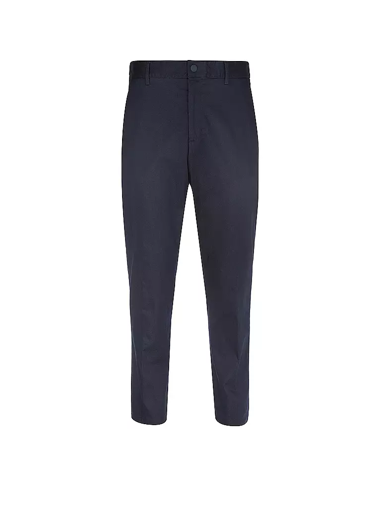 BOSS | Anzughose Relaxed Fit | Azul oscuro