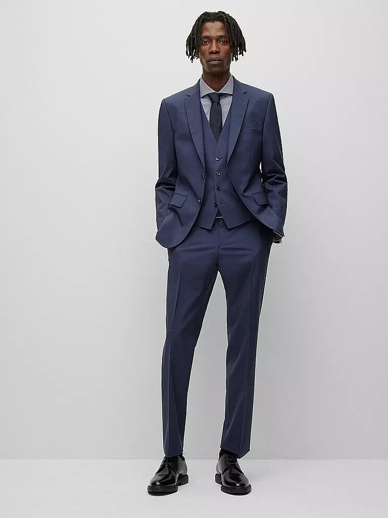 BOSS | Anzughose Slim Fit GENUIUS | Azul