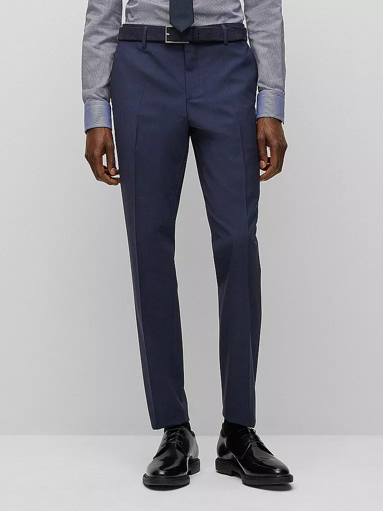 BOSS | Anzughose Slim Fit GENUIUS | Azul