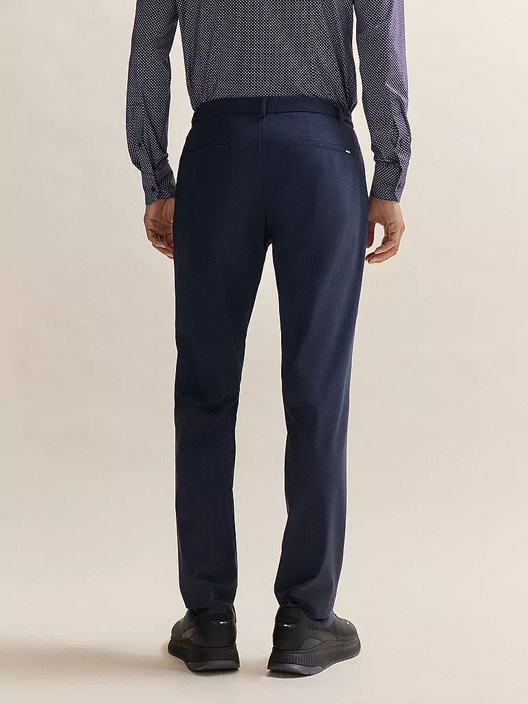 BOSS | Anzughose | Azul oscuro