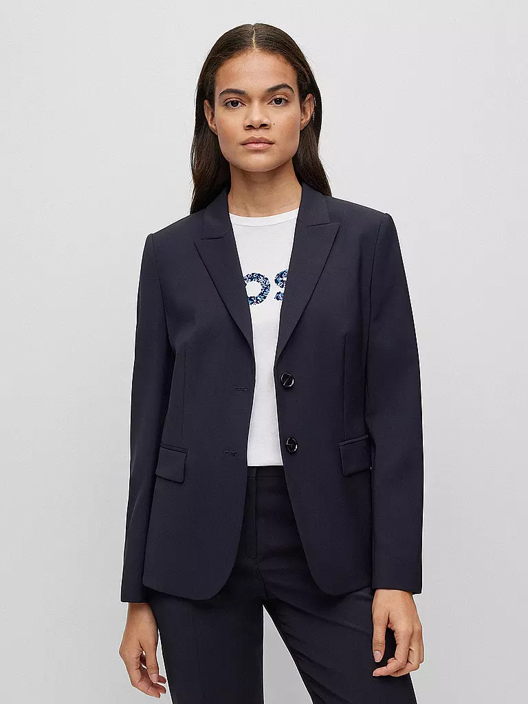 BOSS | Blazer Regular Fit JULEAH | Azul oscuro
