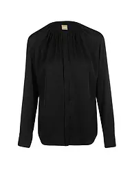 BOSS | Blusa de seda BANORA | Negro