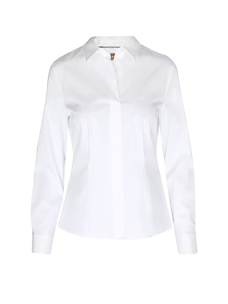 BOSS | Blusa Slim Fit BASHINA | Blanco