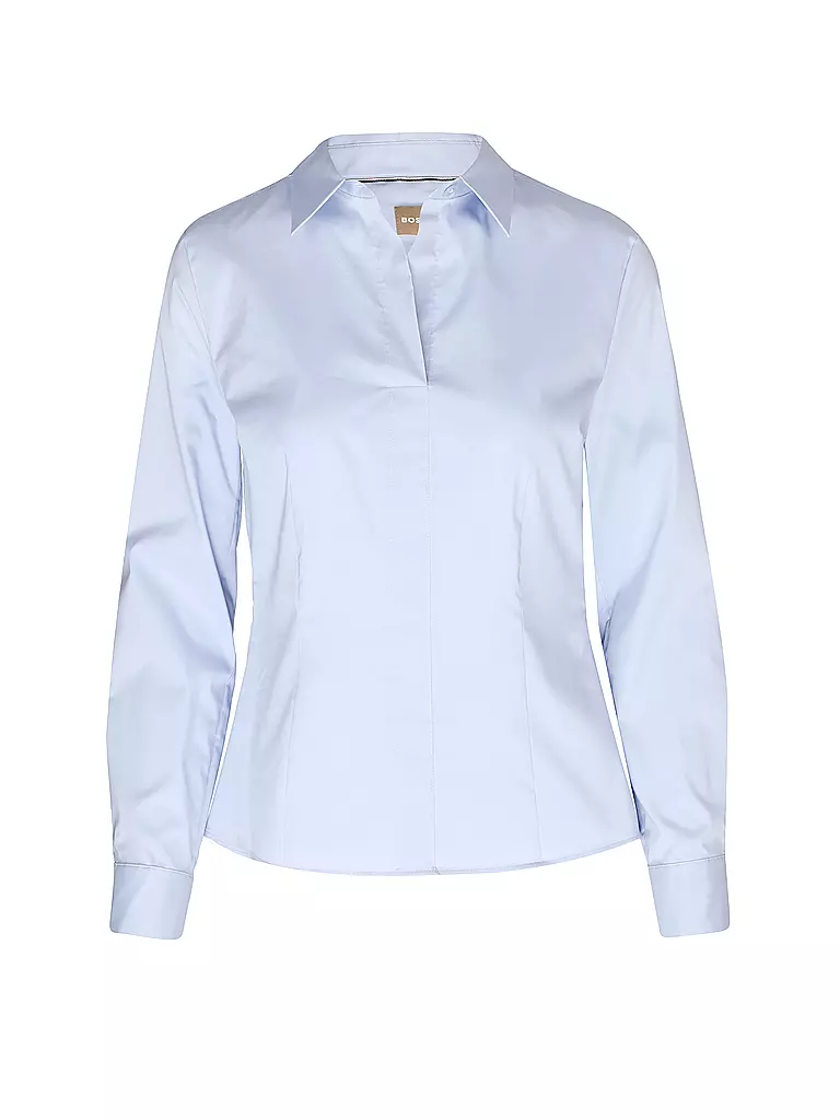 BOSS | Blusa Slim Fit BASHINA | Azul