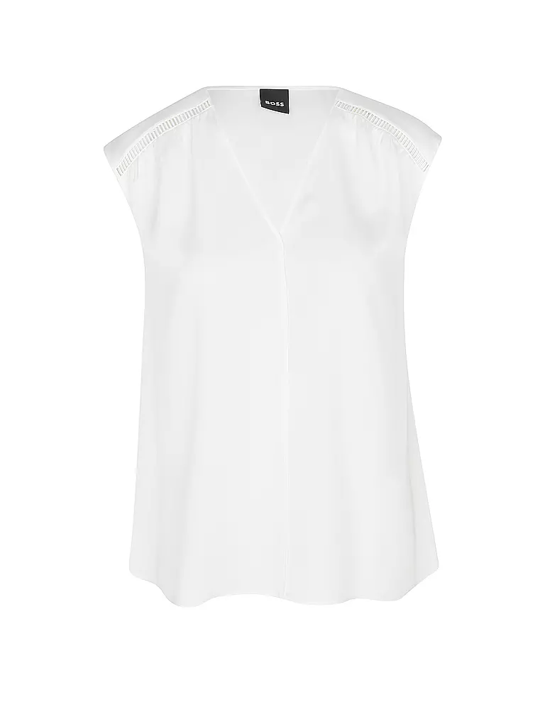 BOSS | Bluse BINADI  | Blanco