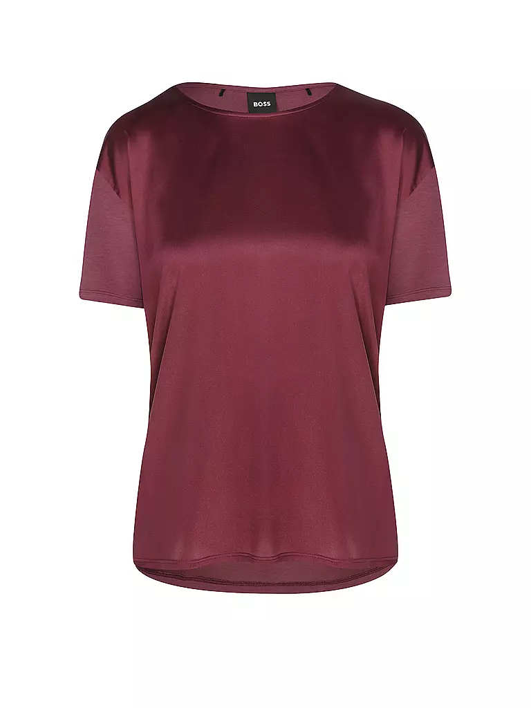 BOSS | Blusenshirt ESANDY | Rojo oscuro