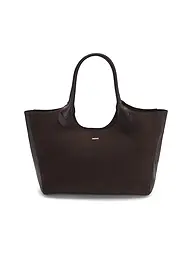 BOSS | Bolso de cuero - Bolso de hombro LENAH TOTE | Rojo oscuro