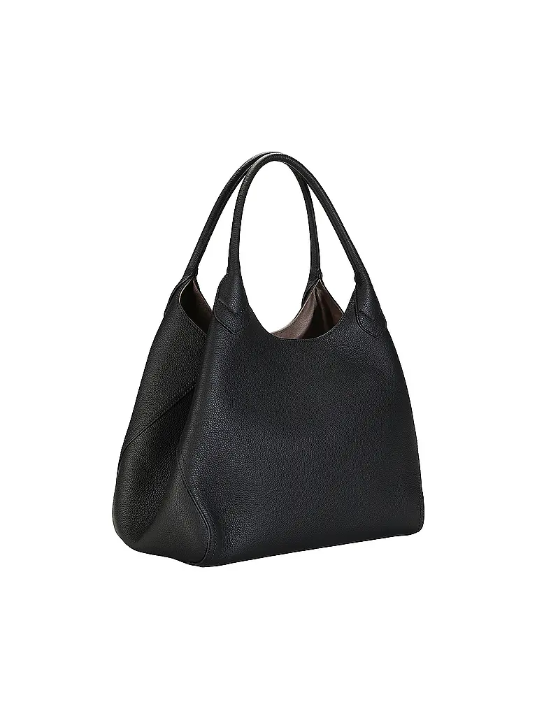 BOSS | Bolso de cuero - Bolso de hombro LENAH TOTE | Negro