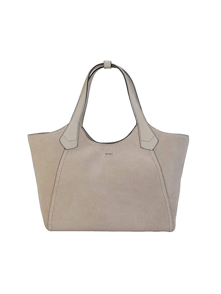 BOSS | Bolso de cuero - Bolso Hobo LENAH | Beige