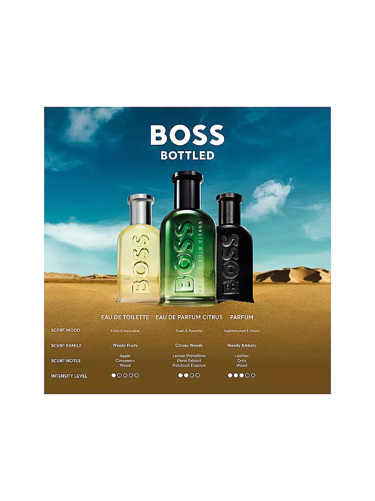 BOSS | Bottled Bold Citrus Eau de Parfum para hombre 50ml | Sin color