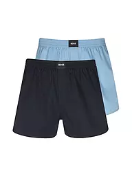 BOSS | Boxershorts Paquete de 2 light / azul pastel | Azul oscuro