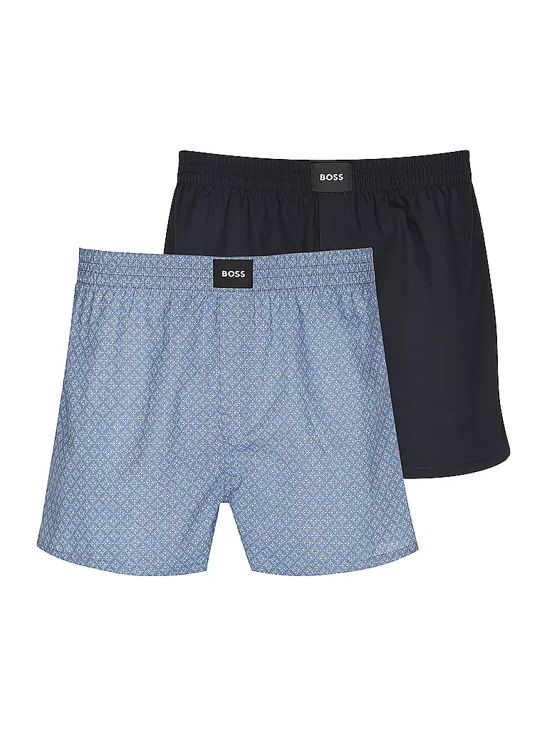 BOSS | Boxershorts Paquete de 2 light/pastel purple | Azul