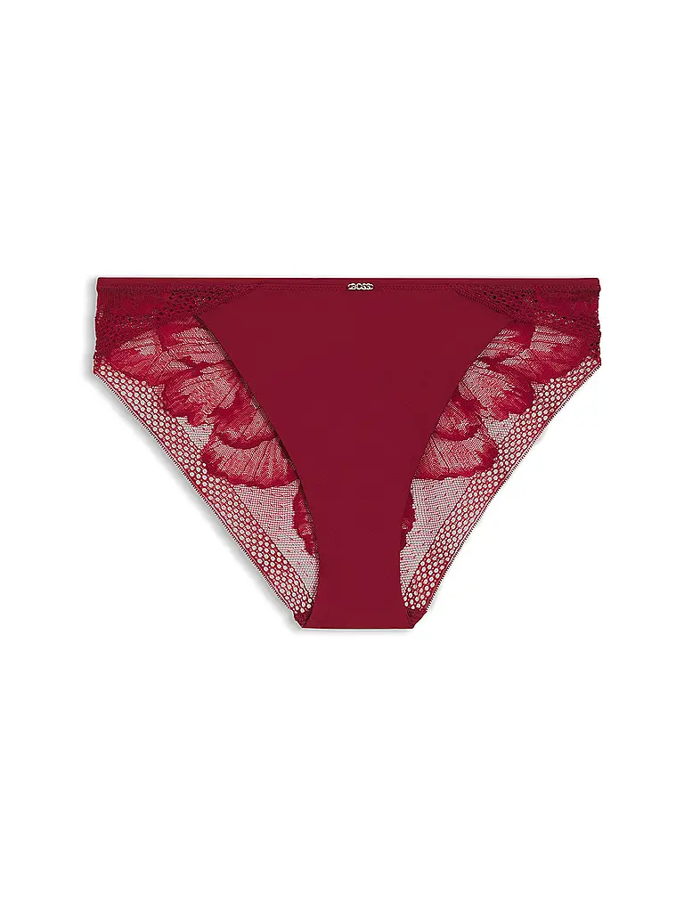 BOSS | Braga PEONY LACE rojo oscuro | 