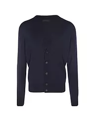 BOSS | Cárdigan de cachemira | Azul oscuro