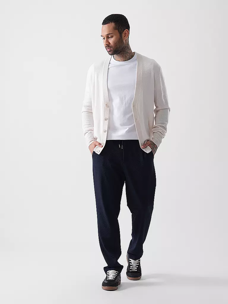 BOSS | Cárdigan de cachemira | Crema